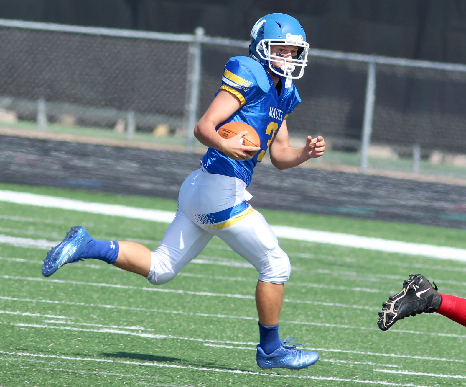 Bruce at McDonell football 9-17-22